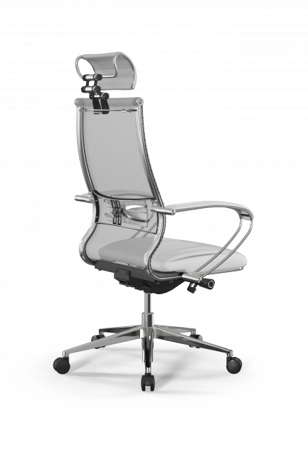 Кресло Samurai L2-6K - TS+Infinity /Kc00/Wm06/K2cL/H2cL-3D(M26.B32.G25.W03), белый