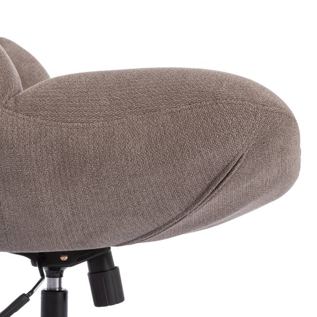 Кресло Релакс/Relax с пуфом велюр/букле (HYP), бежевый бежевый велюр/букле (HYP)