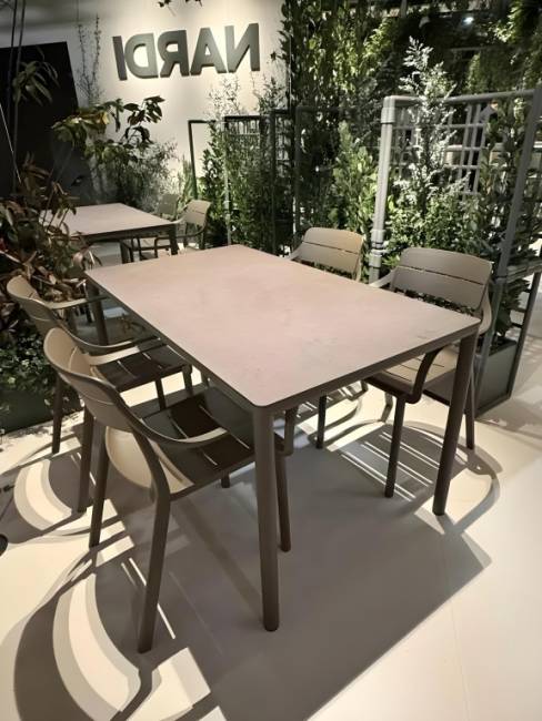 Стол обеденный ламинированный Piave 120х70 табак 1190х690х760 мм