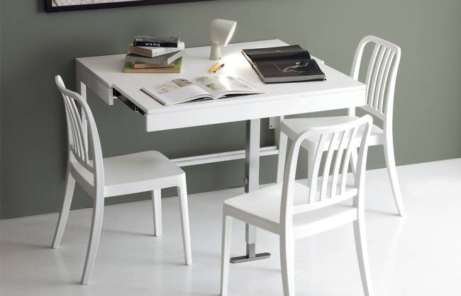 Стул пластиковый Varia-S белый 495х520х870 мм