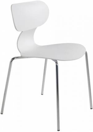 Стул пластиковый Yugo-S белый 488х523х783 мм