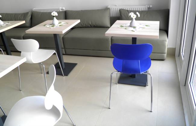 Стул пластиковый Yugo-S белый 488х523х783 мм