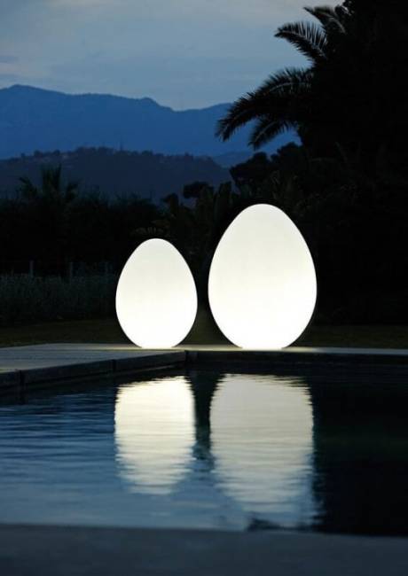 Светильник пластиковый Яйцо Dino Lighting IN белый Ø1170х1600 мм