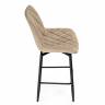 Барный стул Баодин К Б/К крутящийся бежевый / черный