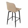 Барный стул Баодин К Б/К крутящийся бежевый / черный