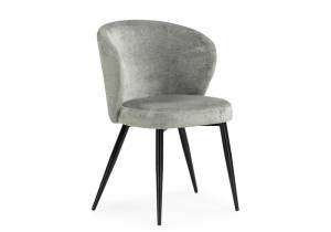 Стул на металлокаркасе Gref gray / black