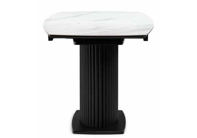 Фестер 140(180)х80 белый мрамор snow white / черный