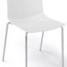 Стул пластиковый Kanvas NA белый 470х500х790 мм Стул пластиковый Kanvas NA белый 470х500х790 мм