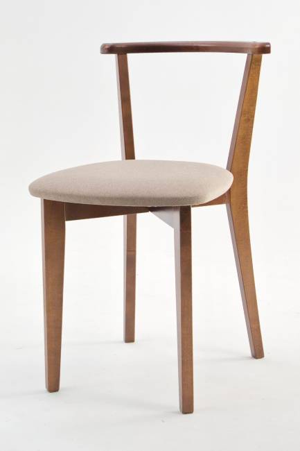 Стул Франк ПМ орех/бежевая рогожка