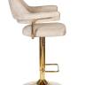 Набор 2 шт Стул барный DOBRIN CHARLY GOLD, бежевый твид (LEO26)