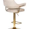 Набор 2 шт Стул барный DOBRIN CHARLY GOLD, бежевый твид (LEO26)