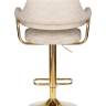 Набор 2 шт Стул барный DOBRIN CHARLY GOLD, бежевый твид (LEO26)