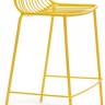 Стул металлический полубарный Nolita желтый 495х465х860 мм