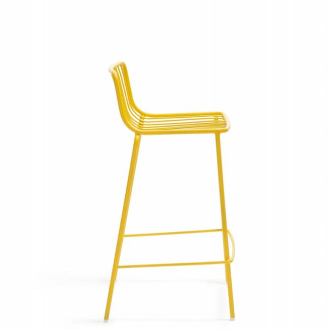 Стул металлический полубарный Nolita желтый 495х465х860 мм