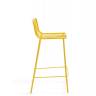 Стул металлический полубарный Nolita желтый 495х465х860 мм