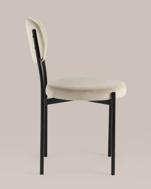 Стул Бриф NEW велюр бежевый 4 шт