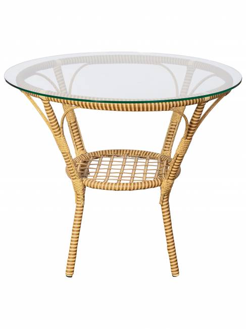 Комплект из искусственного ротанга Bali (Бали)-4 (цвет: слоновая кость)