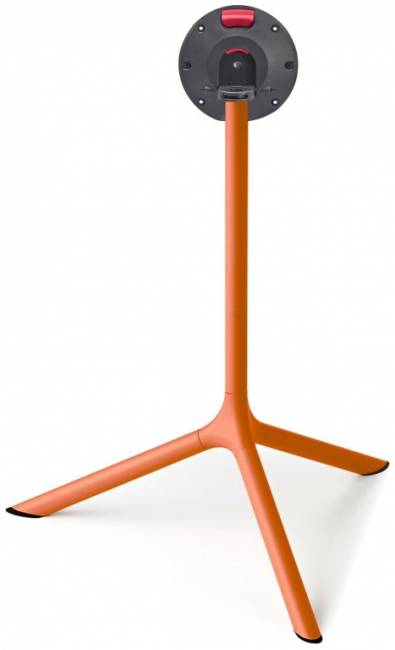 Стол ламинированный обеденный складной Tripe Maxi Folding терракотовый, зернистый 830х830х740 мм