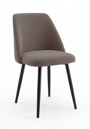 Стул DikLine 335 B5 LATTE, ножки черные