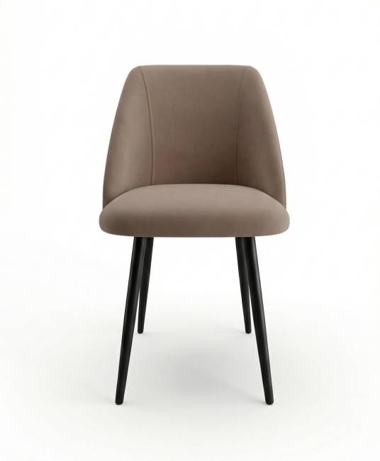 Стул DikLine 335 B5 LATTE, ножки черные