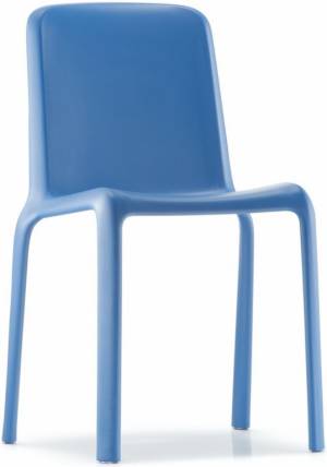 Стул пластиковый Snow синий 470х550х805 мм