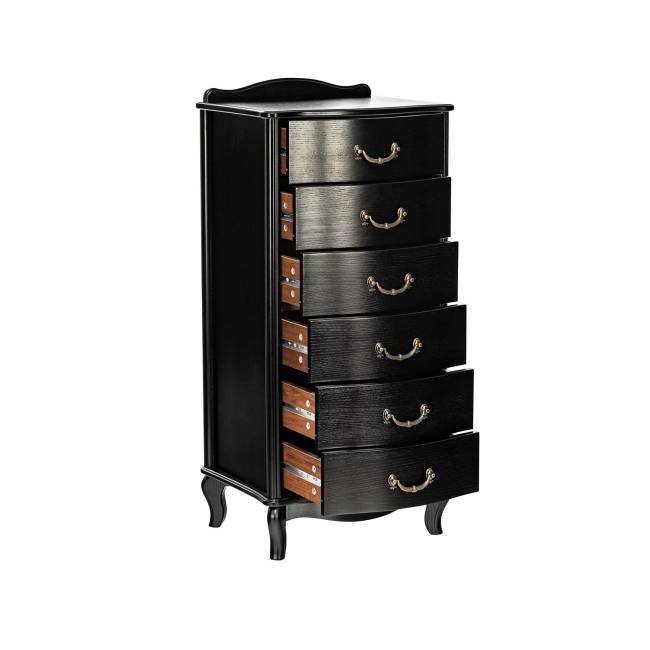 Комод Leset "Джульетта" узкий (6 ящ.) Венге