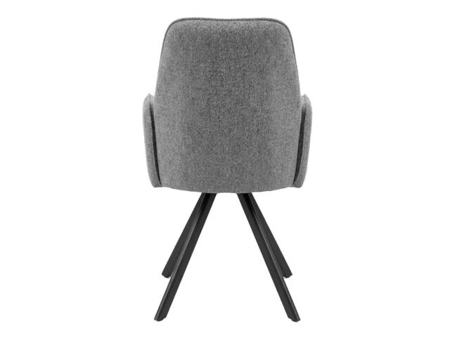 Стул DikLine 293 поворотный BL13 серый, ножки черные