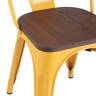 Стул TOLIX WOOD желтый