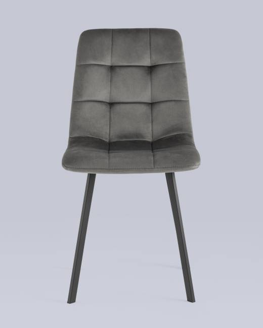 Стул Chilly велюр антрацитовый 4 шт.