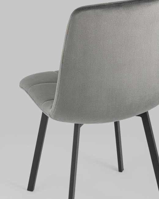 Стул Chilly велюр антрацитовый 4 шт.