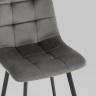 Стул Chilly велюр антрацитовый 4 шт.