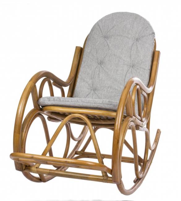Кресло-качалка с подножкой (Бук)