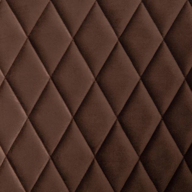 Кресло BREMO (mod. 708) / 1 шт. в упаковке ткань/металл, 58х55х83 см, высота до сиденья 48 см, коричневый barkhat 12/черный коричневый ткань/металл