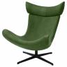 Кресло TORO зеленый, искусственная замша