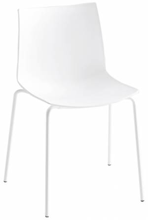 Стул пластиковый Kanvas NA белый 470х500х790 мм