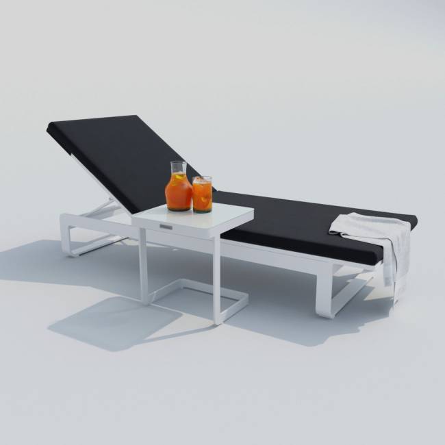 Столик DALANO белый