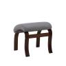 Пуф Leset Лион универсальный Орех текстура V32 серый