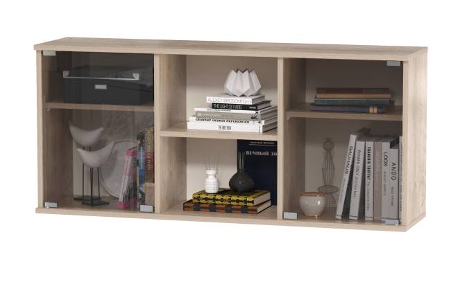 Бостон набор мебели № 29 цвет дуб эндгрейн элегантный/фасады МДФ милк рикамо софт