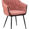Набор 2 шт Стул обеденный DOBRIN MATILDA, розовая ткань (LAR 275-10)