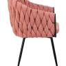 Набор 2 шт Стул обеденный DOBRIN MATILDA, розовая ткань (LAR 275-10)