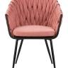 Набор 2 шт Стул обеденный DOBRIN MATILDA, розовая ткань (LAR 275-10)