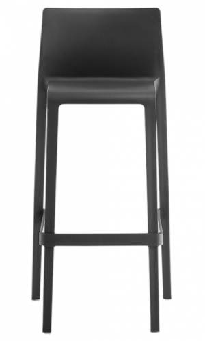 Стул пластиковый барный Volt черный 485х480х1000 мм