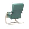Кресло-качалка Leset Милано Слоновая кость V43 зелёный