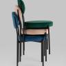 Стул Бриф NEW велюр зелёный 4 шт