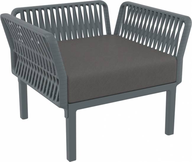 Подушка для кресла Portofino Lounge темно-серый 700х720х150 мм