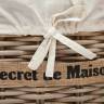 Корзина Secret De Maison Letti (набор из 2 штук) Натуральный Кубу / Natural Kubu натуральный ротанг