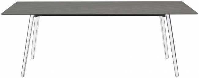 Стол ламинированный Squid алюминиевый, сланец 2090х1000х730 мм