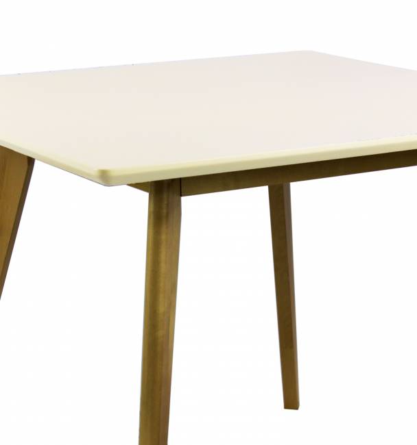 Стол обеденный Сканди М90, орех/слоновая кость