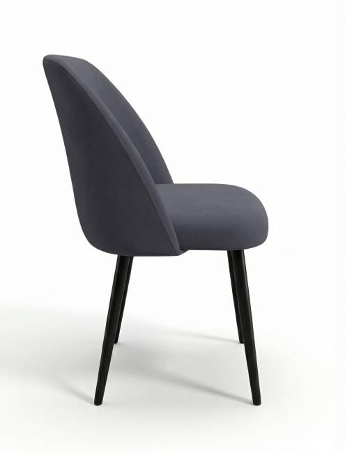 Стул DikLine 335 B28 ANTRACITE, ножки черные