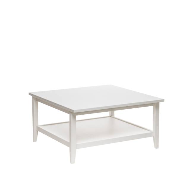 Leset Стол журнальный "Мира" (Стол журнальный 90х90) Белый